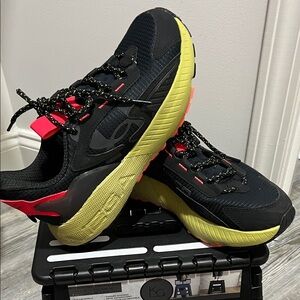Under Armour Black and Yellow Athletic Shoes